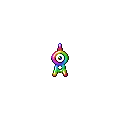 Rainbow Unown